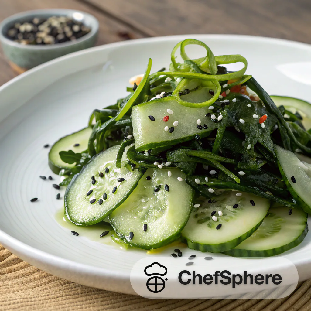 Seaweed and Cucumber Crunch Salad