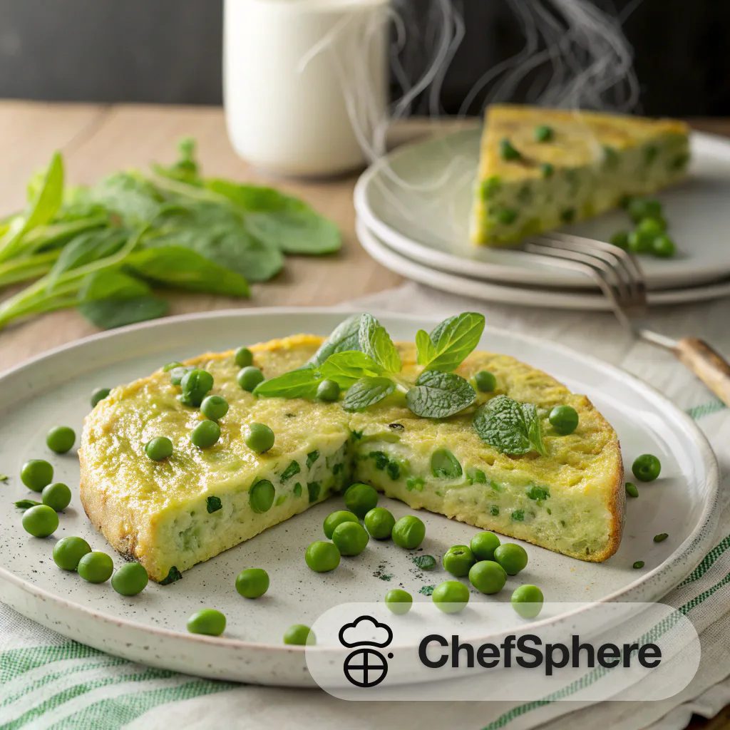 Spring Pea Frittata: Fluffy and Fresh