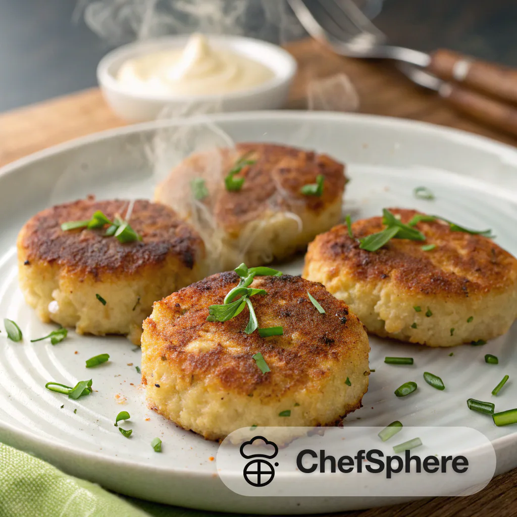 Smoked Fish Cakes with Crispy Texture
