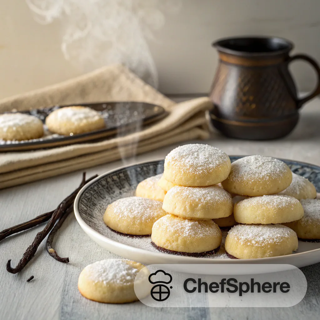 Vanilla Infused Traditional Arabic Cookies