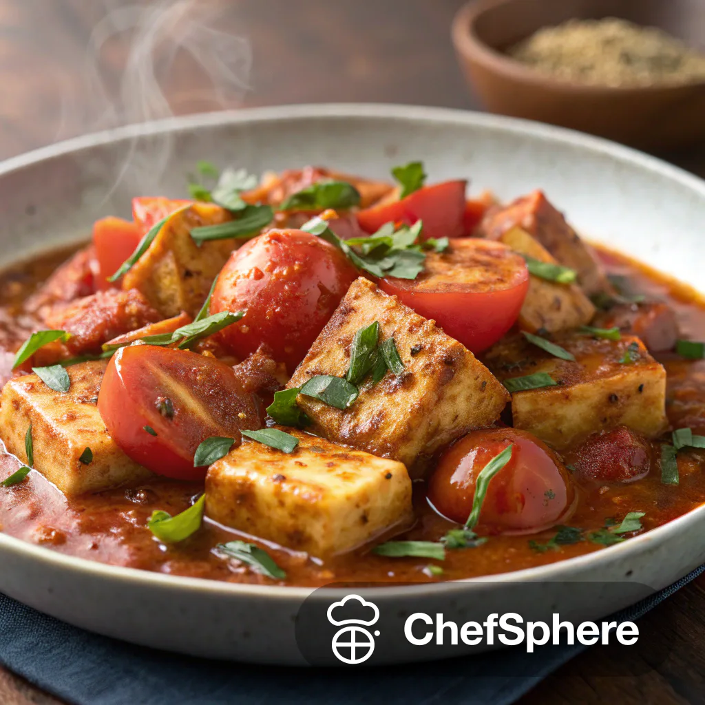 Cherry Tomato Paneer Saute Recipe