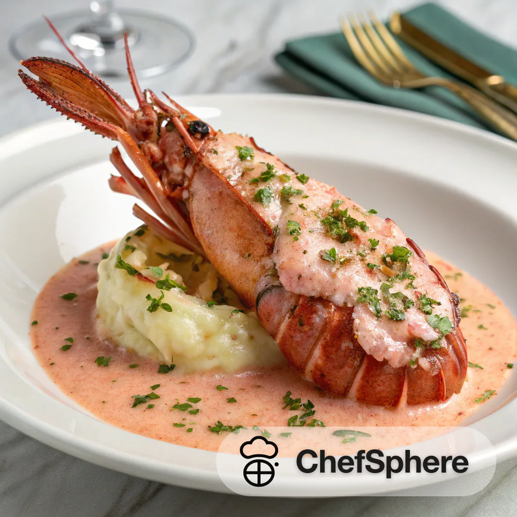 Pink Butter Roasted Langouste Recipe