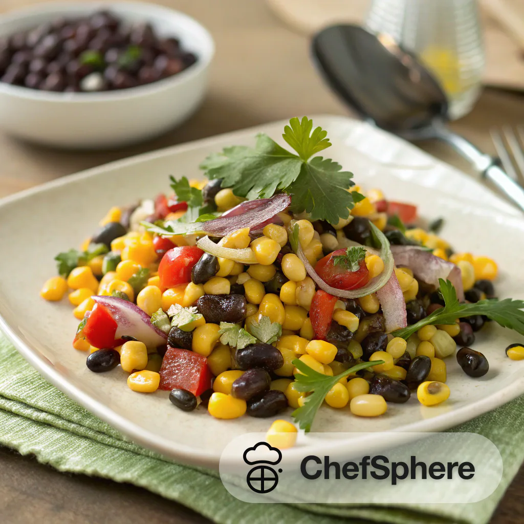 Roasted Corn Black Bean Salad Bliss