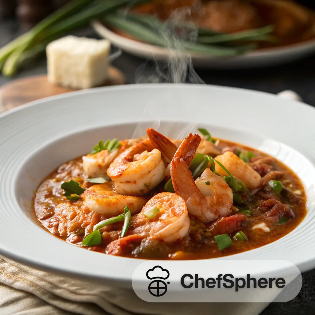 Cajun Spicy Seafood Stew with Shrimp
