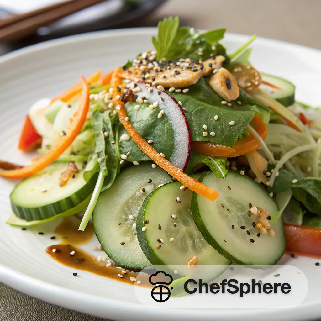 Miso-Dressed Vegetable Salad
