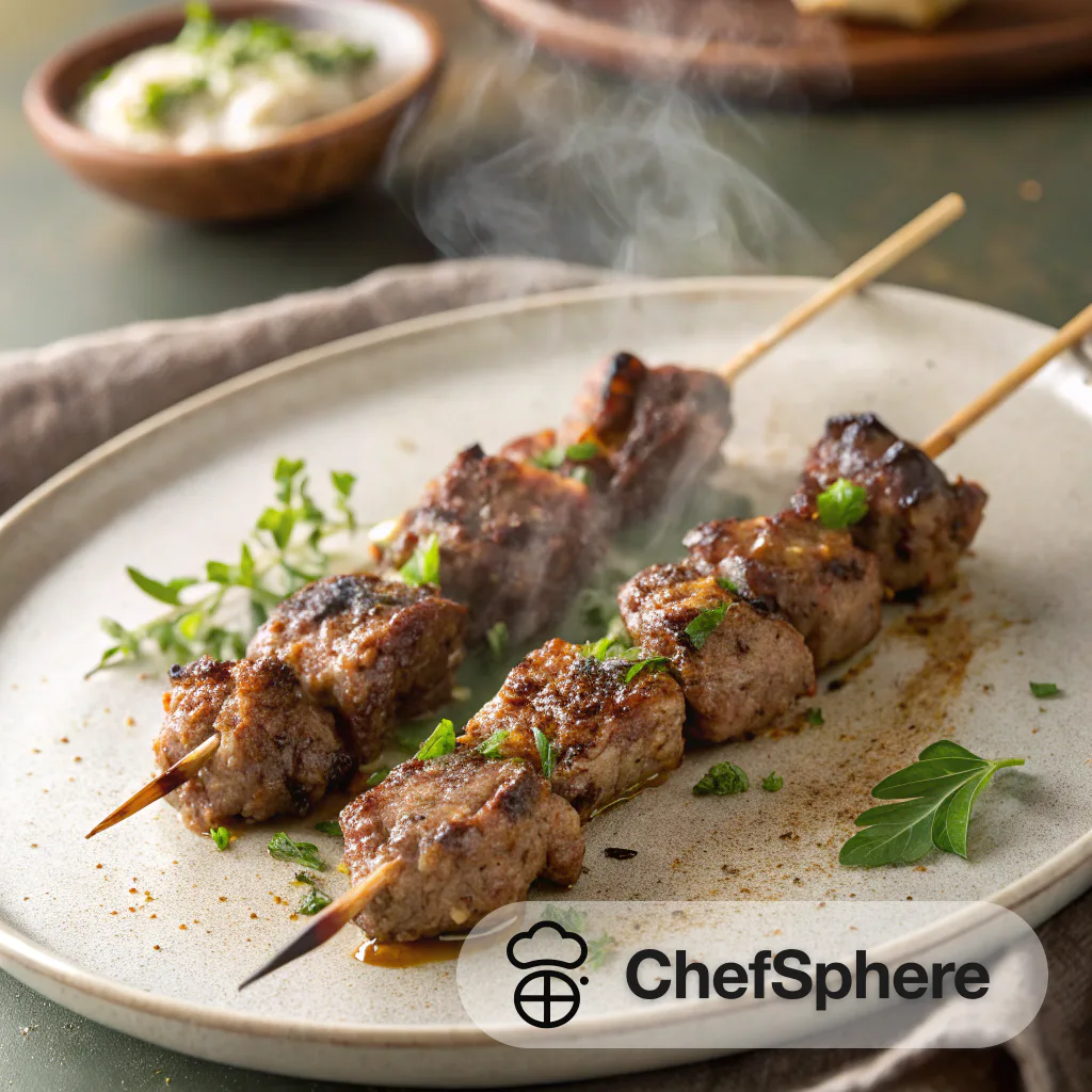 Tangy Grilled Offal Skewers