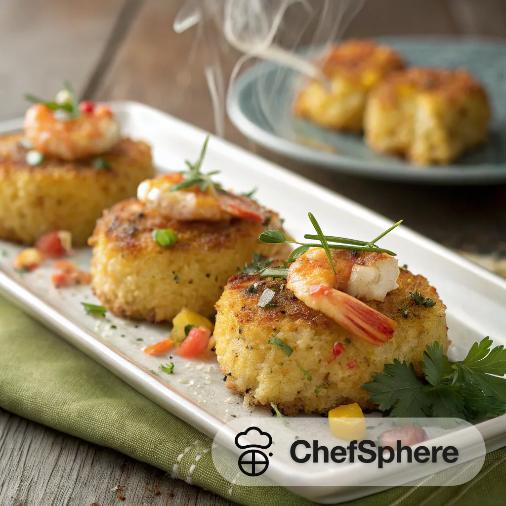 Herb-Infused Coconut Shrimp Cakes
