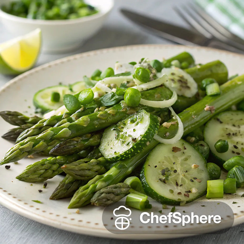 Herb Asparagus Salad with Green Onion