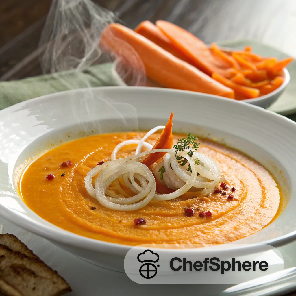 Carrot Velvety Puree Soup