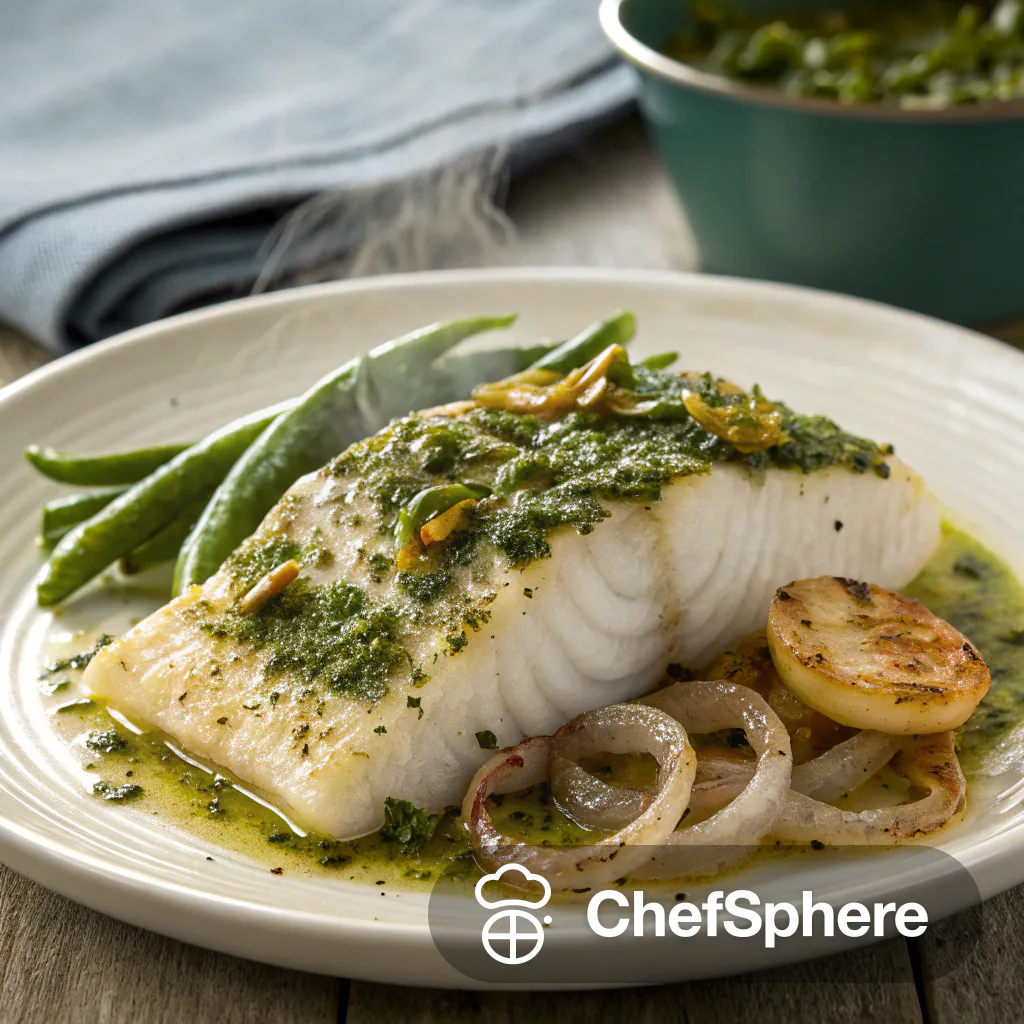 Herb-Roasted Cod with Green Seasoning