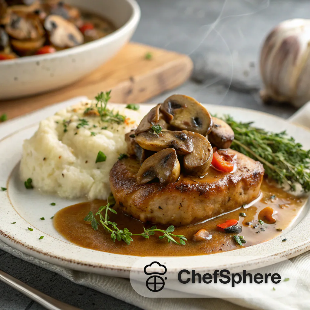 Mushroom Vegetarian Gravy Bursting Flavor