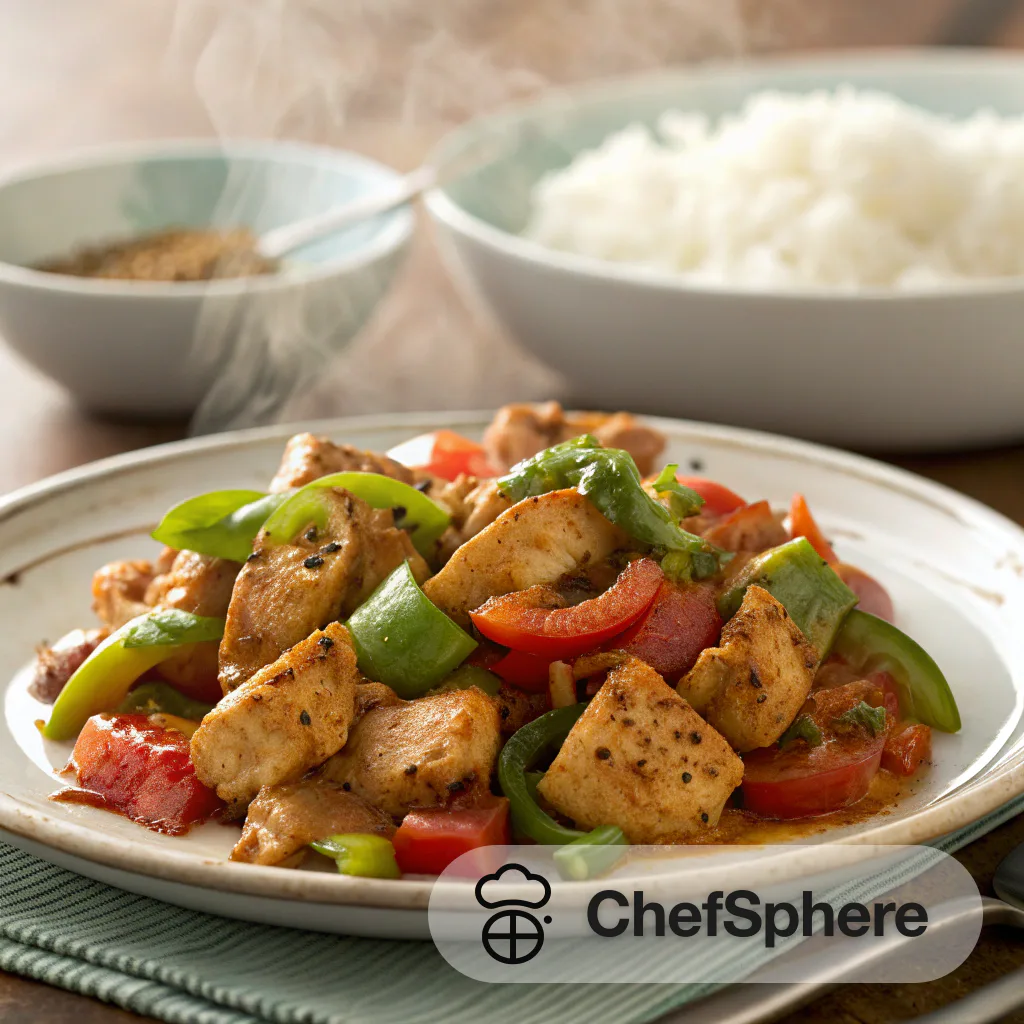 Creole Spiced Zesty Chicken Stir-Fry