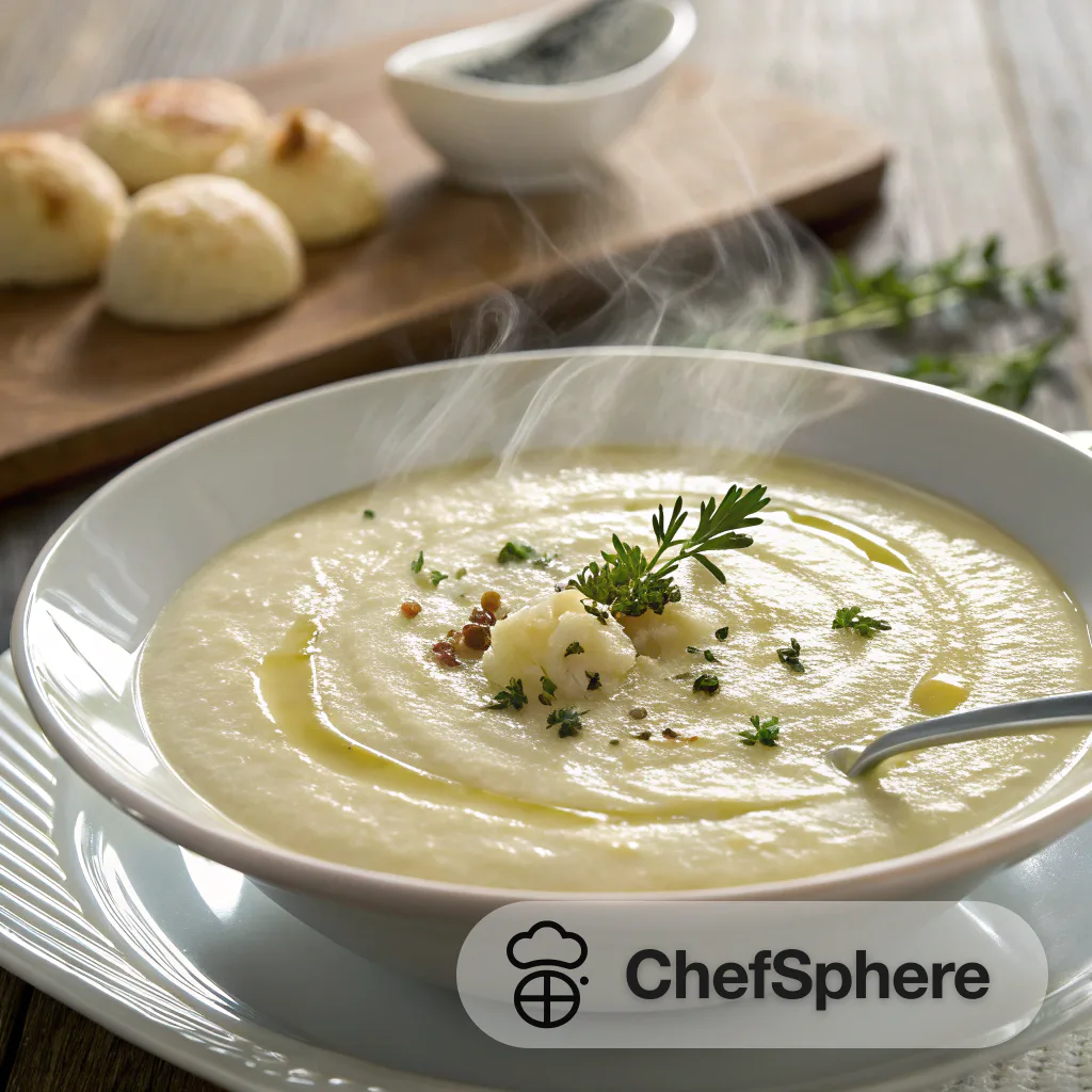 Creamy Cauliflower Velvet Soup