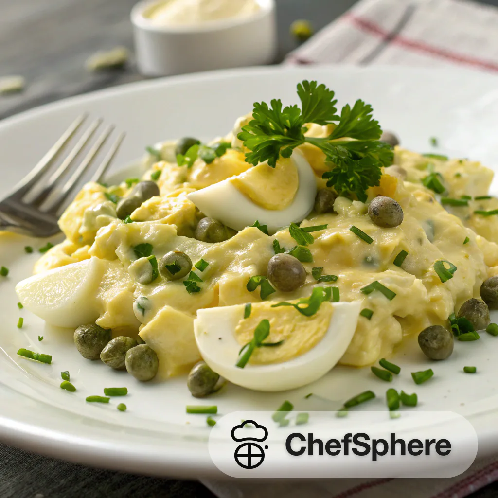 Creamy Egg Salad with Mustard Dressing