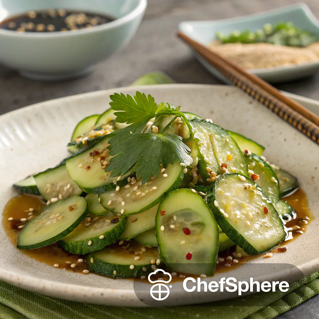 Miso-Dressed Cucumber Salad: Fresh & Flavorful