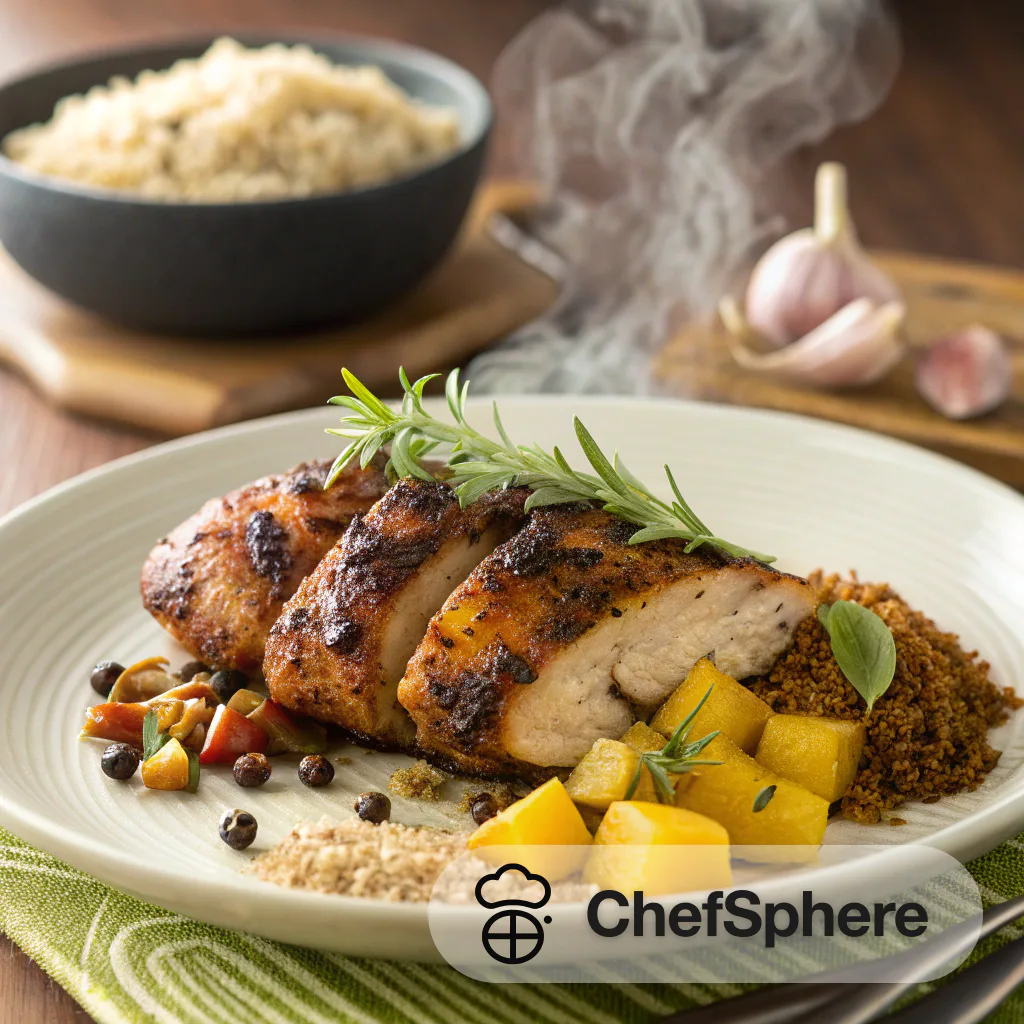Tropical Spice Chicken with Caribbean Flavors