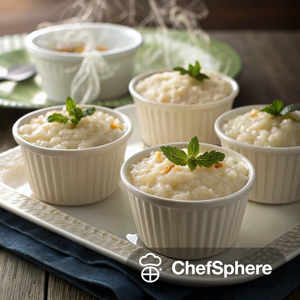 Rice Pudding Cups