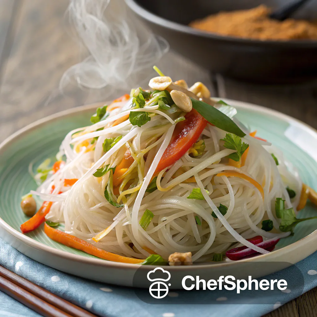 Vietnamese-Inspired Tangy Bean Thread Noodles
