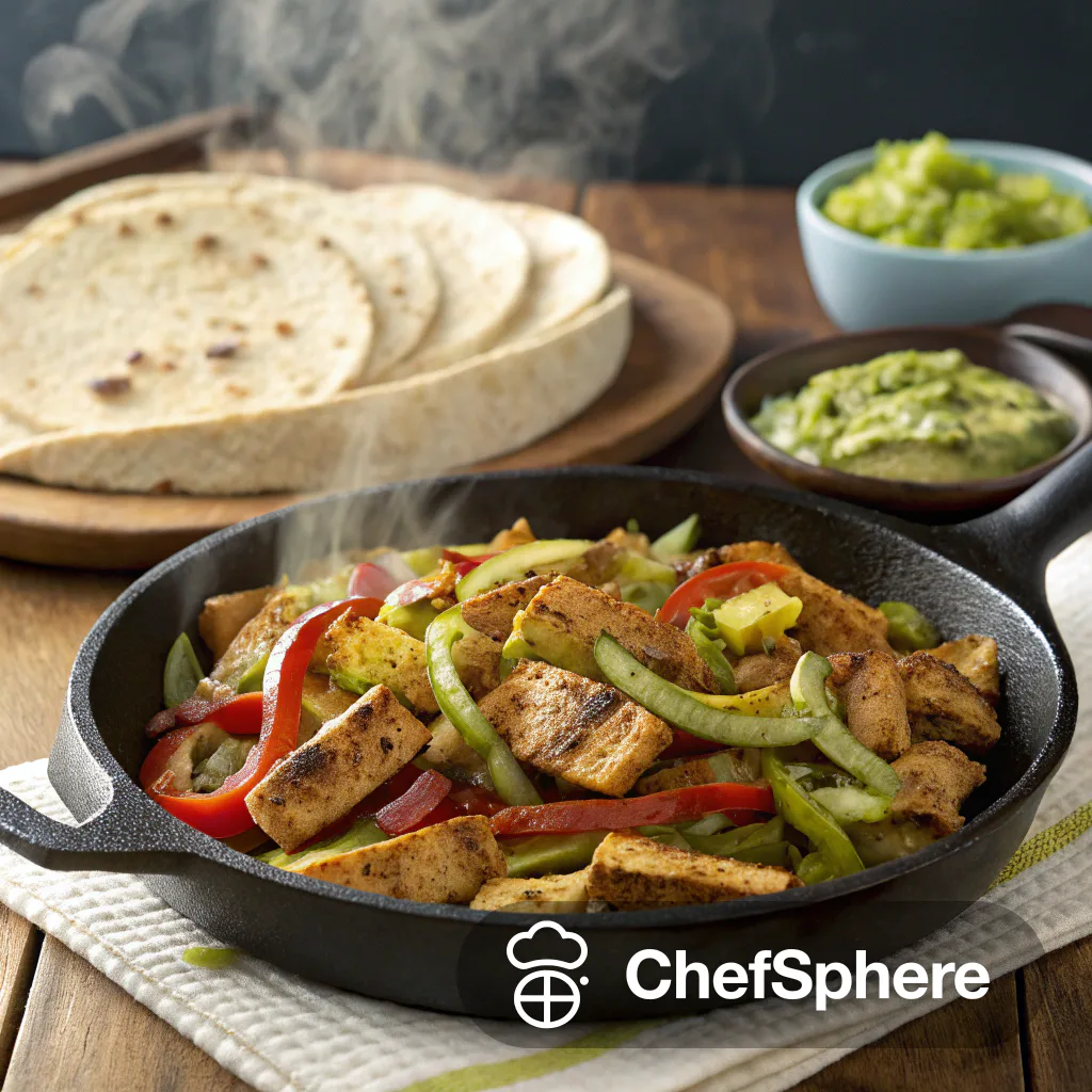 Tofu Fajitas: Plant-Based Skillet Sizzle