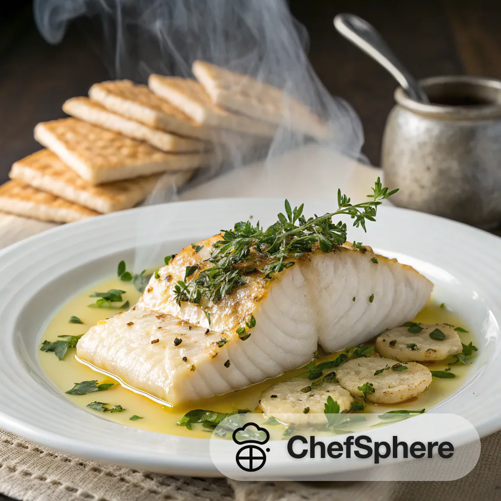 Gloucester-Inspired Baked Halibut Recipe