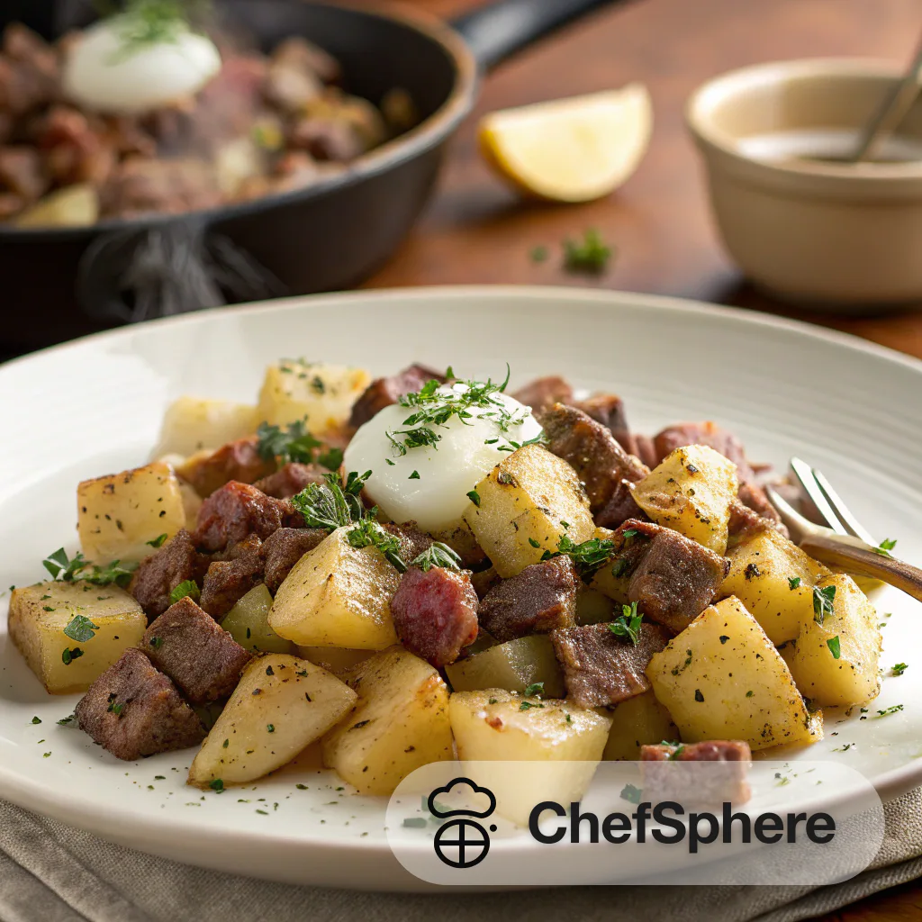 Swedish Meat and Potato Hash Recipe