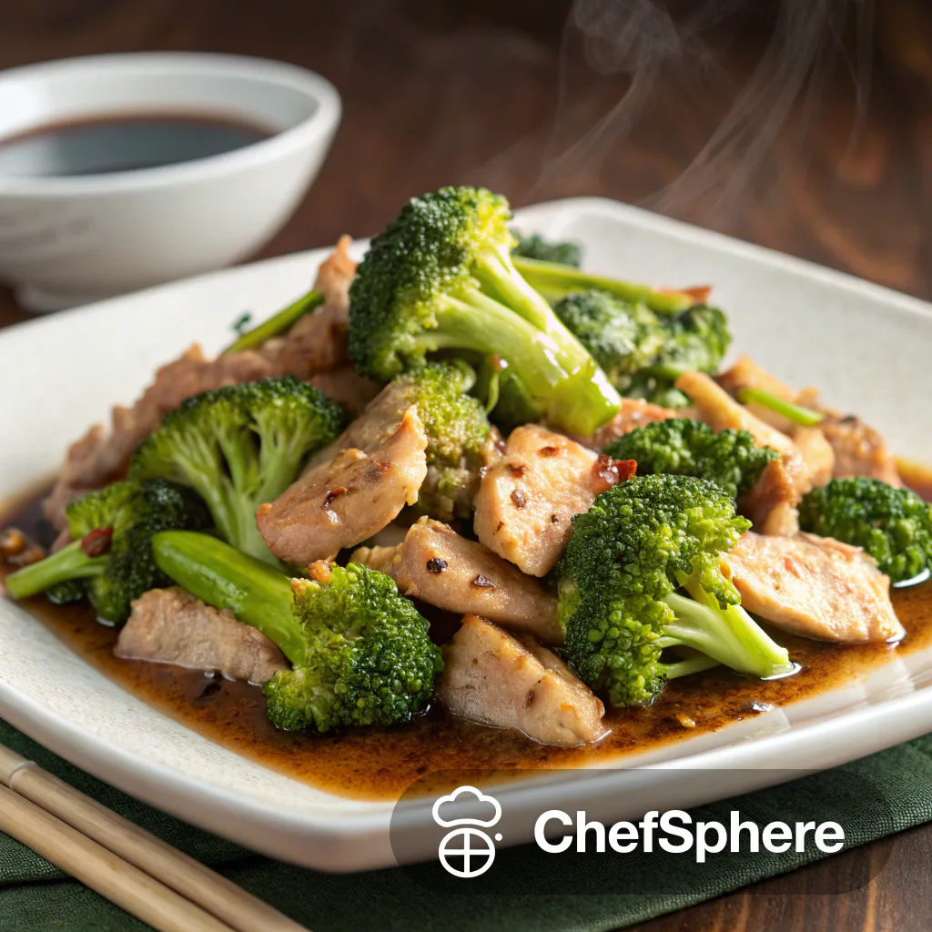 Turkey Broccoli Stir-Fry with Spices