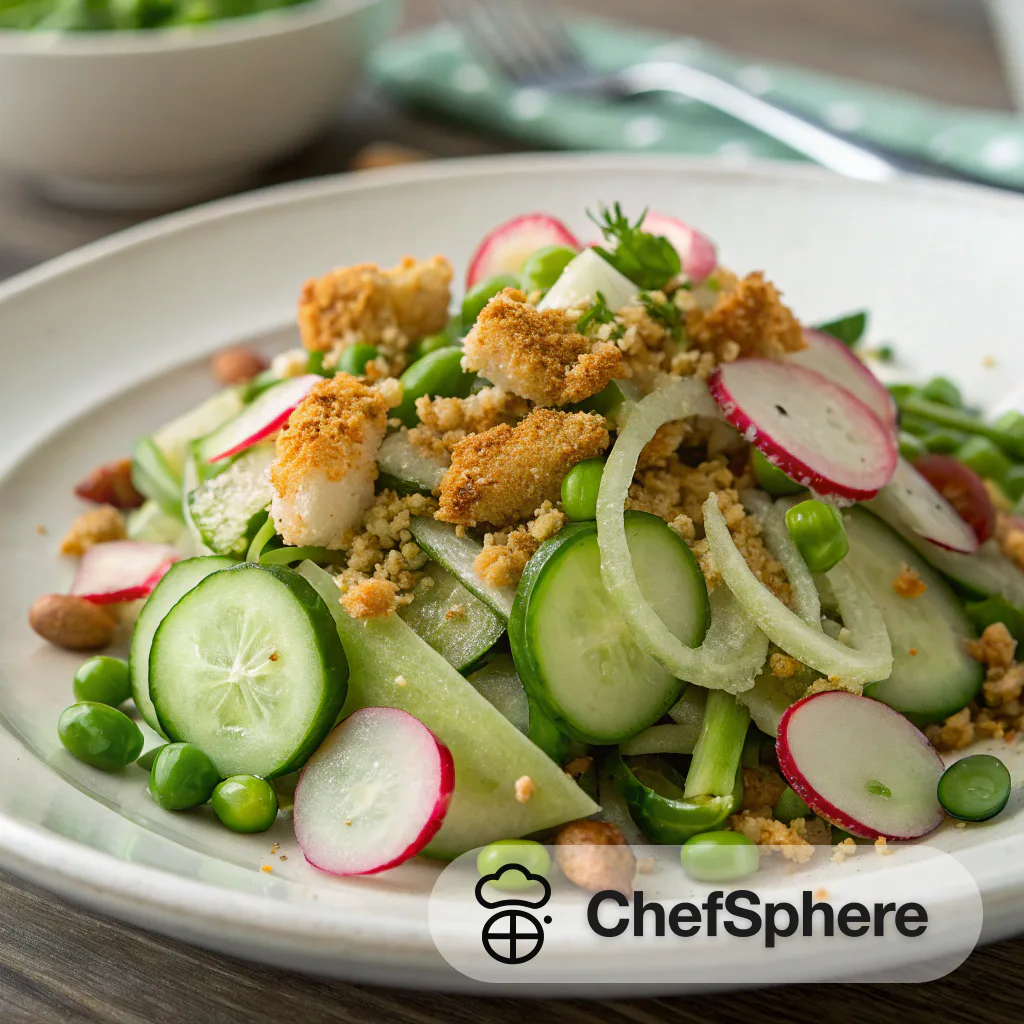 Crispy Vegetable Crunch Salad Recipe