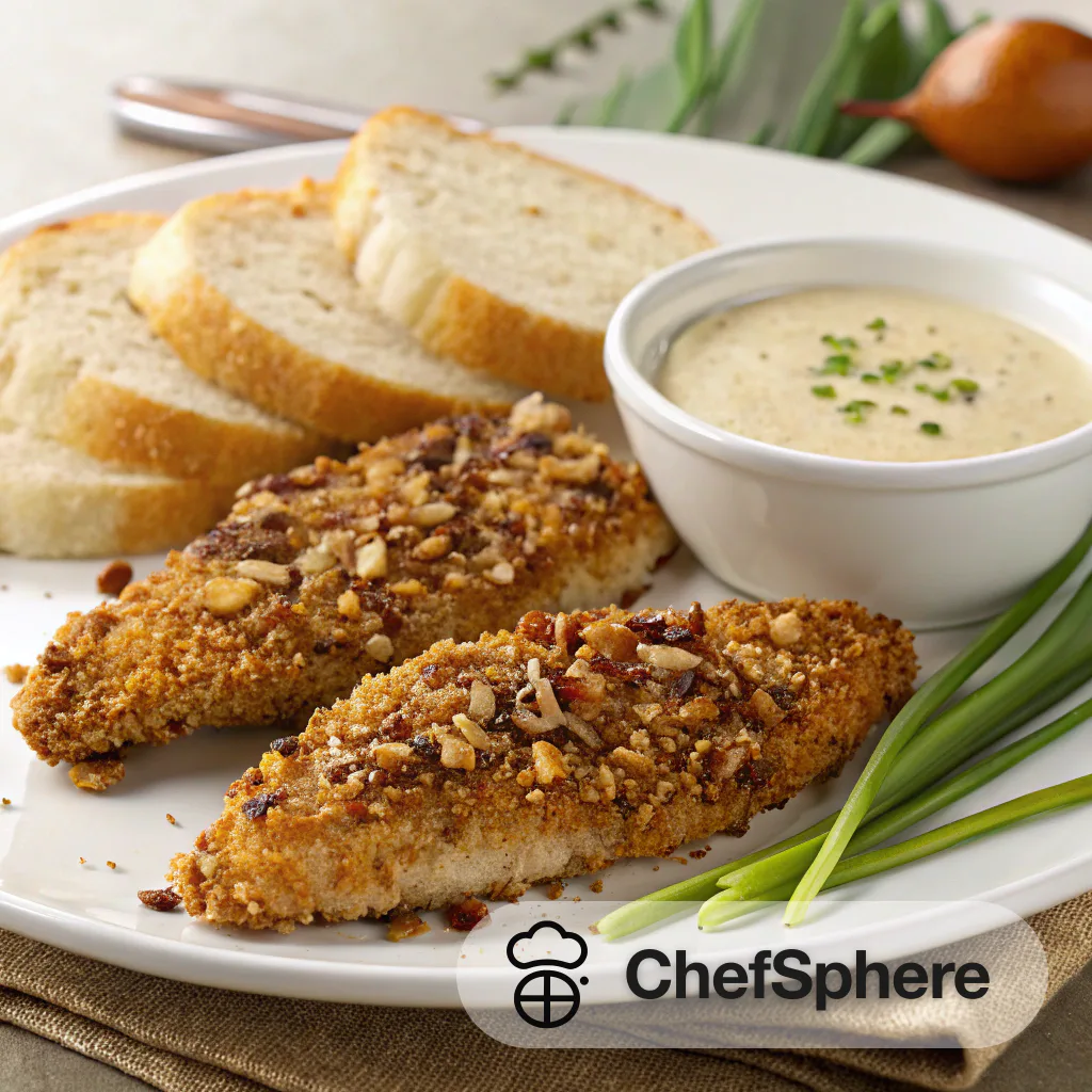 Pecan-Crusted Catfish with Tangy Dipping