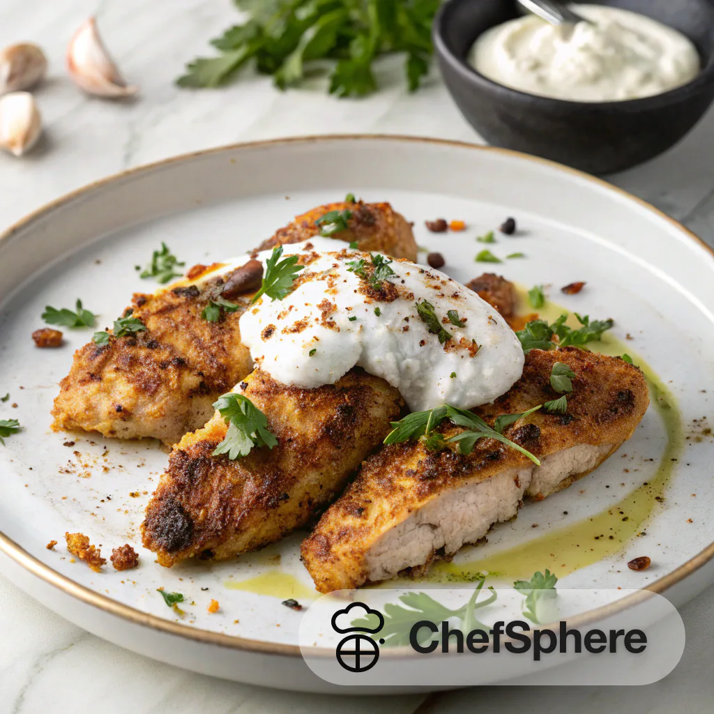 Sumac Yogurt Roast Chicken Tenders