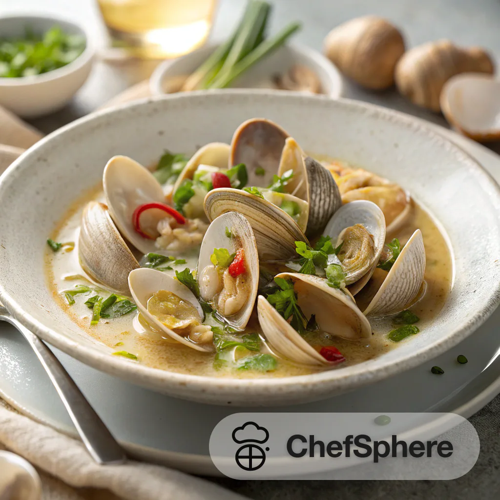 Instant Pot Coconut Clam Medley