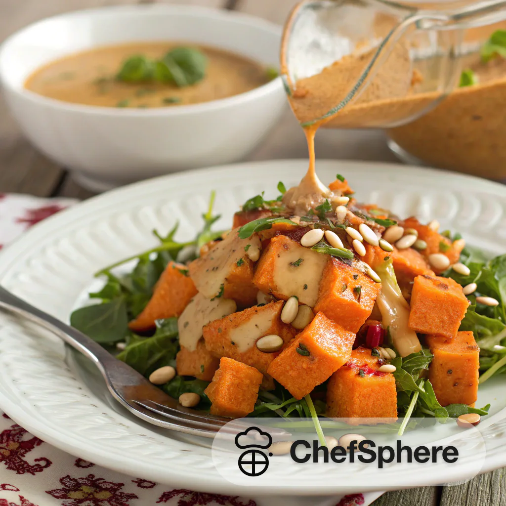 Zesty Peanut Sweet Potato Salad Dressing