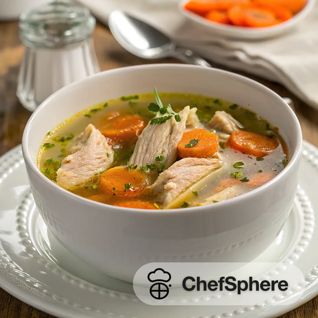 One-Hour Homemade Chicken Soup