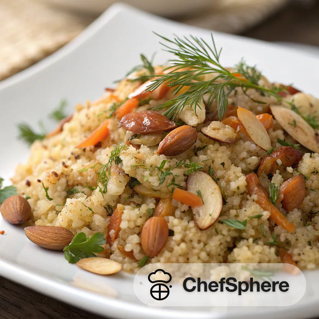 Toasted Almond Herb Quinoa Mix