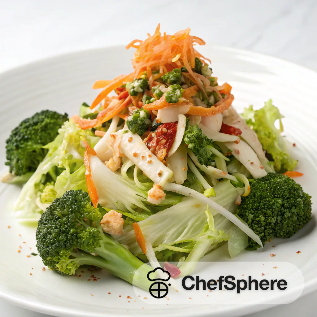 Kimchi Vinaigrette Chopped Salad Supreme Kick