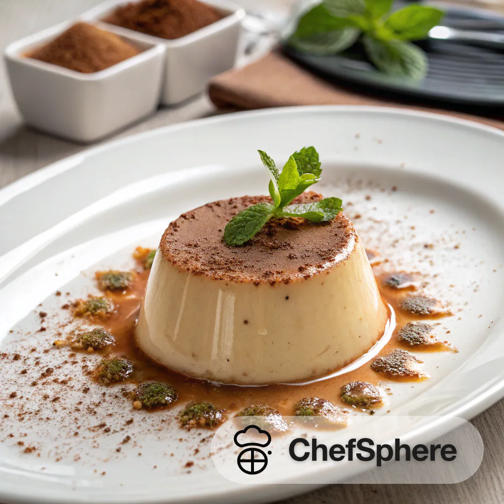 Cocoa Soy Milk Pudding