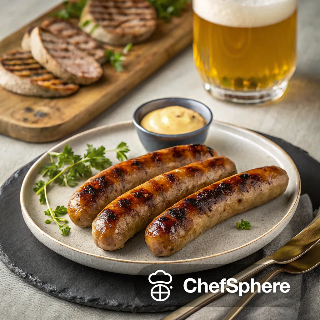 Beer-Infused Grilled Sausages - Perfect Savory