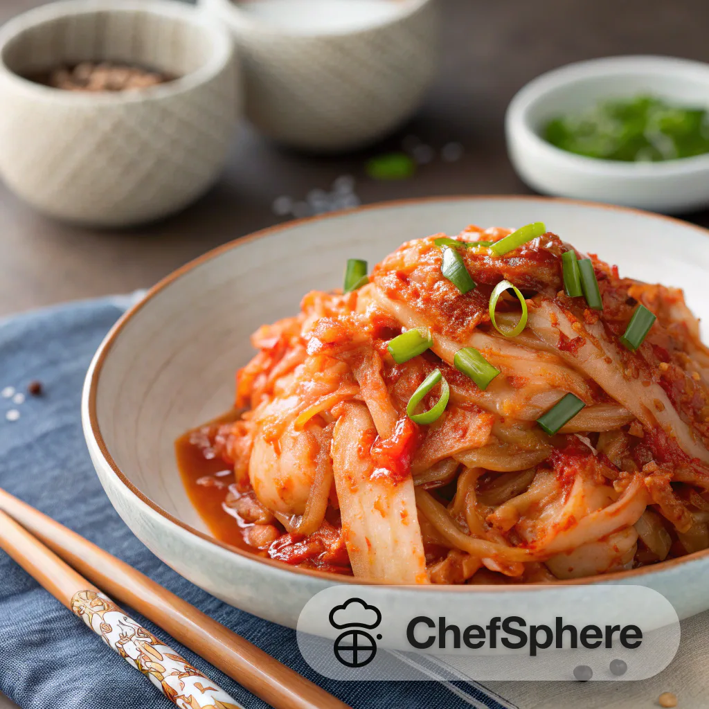 Fiery Kimchi: Tangy and Colorful Ferment