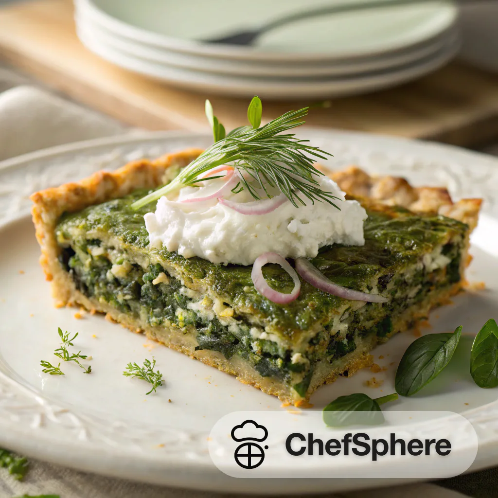 Spinach Matzo Pie: Savory and Crunchy
