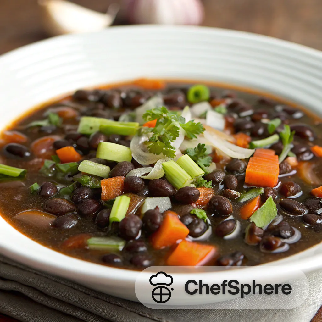 Black Bean Comfort Soup