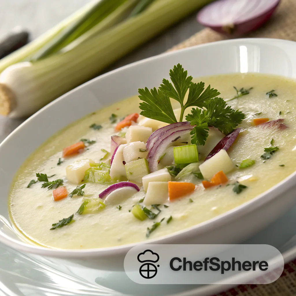 Creamy Parsnip Vegetable Medley Soup