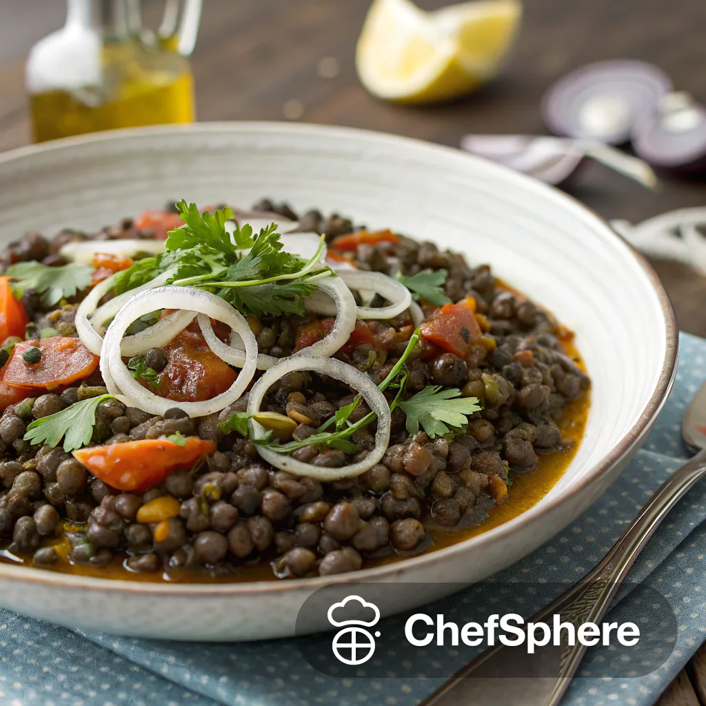 Spiced Beluga Lentils: Nutritious & Aromatic