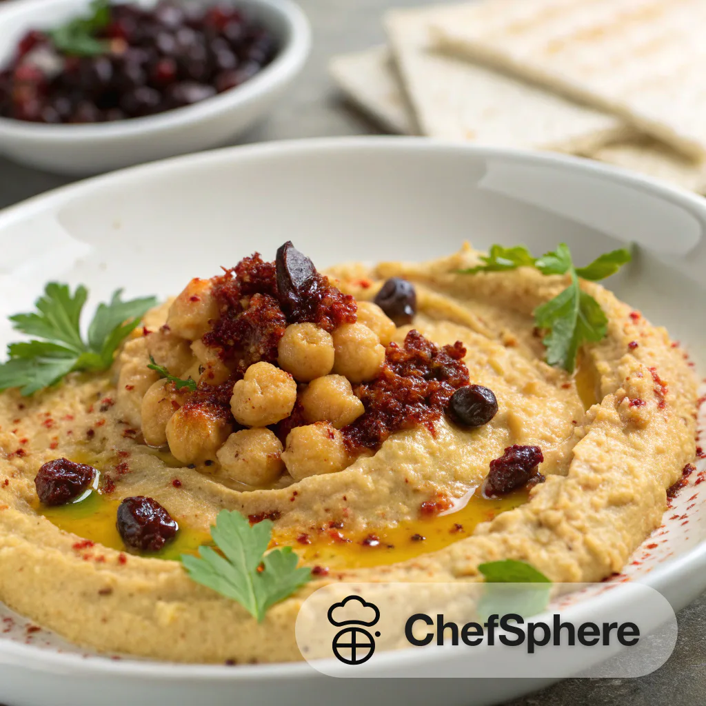 Spicy Chickpea Dip with Aromatics