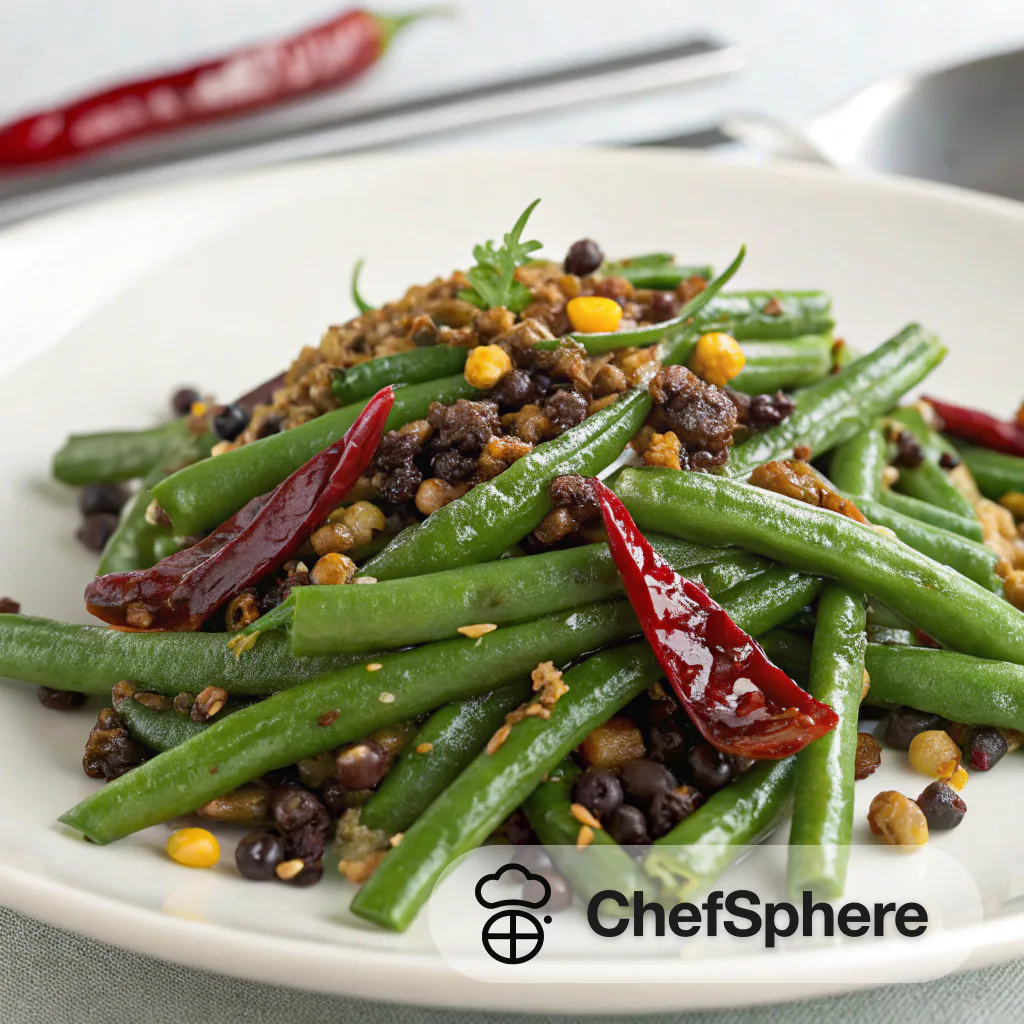 Coconut Green Beans Stir-Fry Burst
