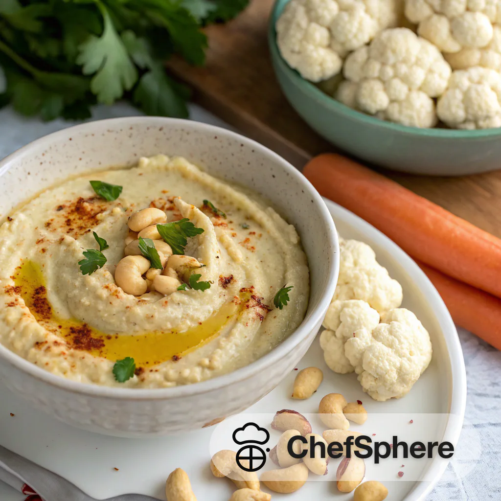Instant Pot Creamy Cauliflower Dip