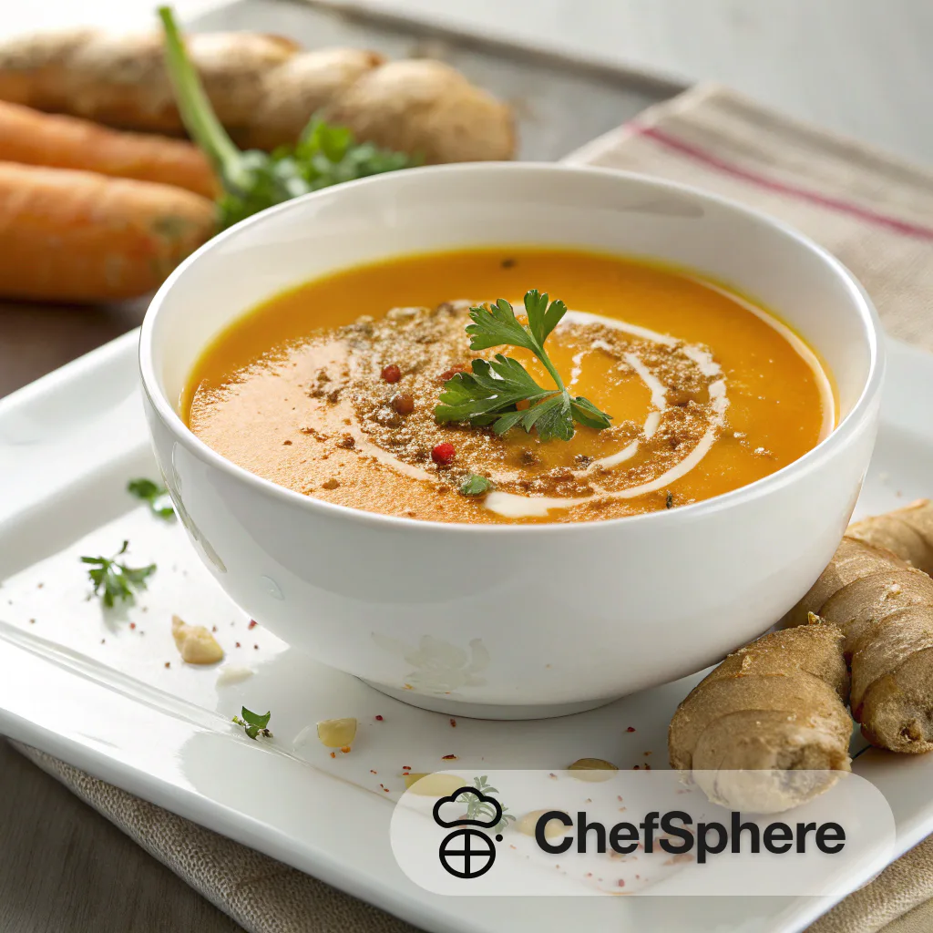 Ginger Carrot Soup: Flavorful Twist Recipe