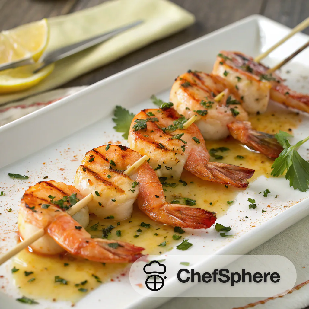 Citrus Herb Grilled Shrimp Skewers