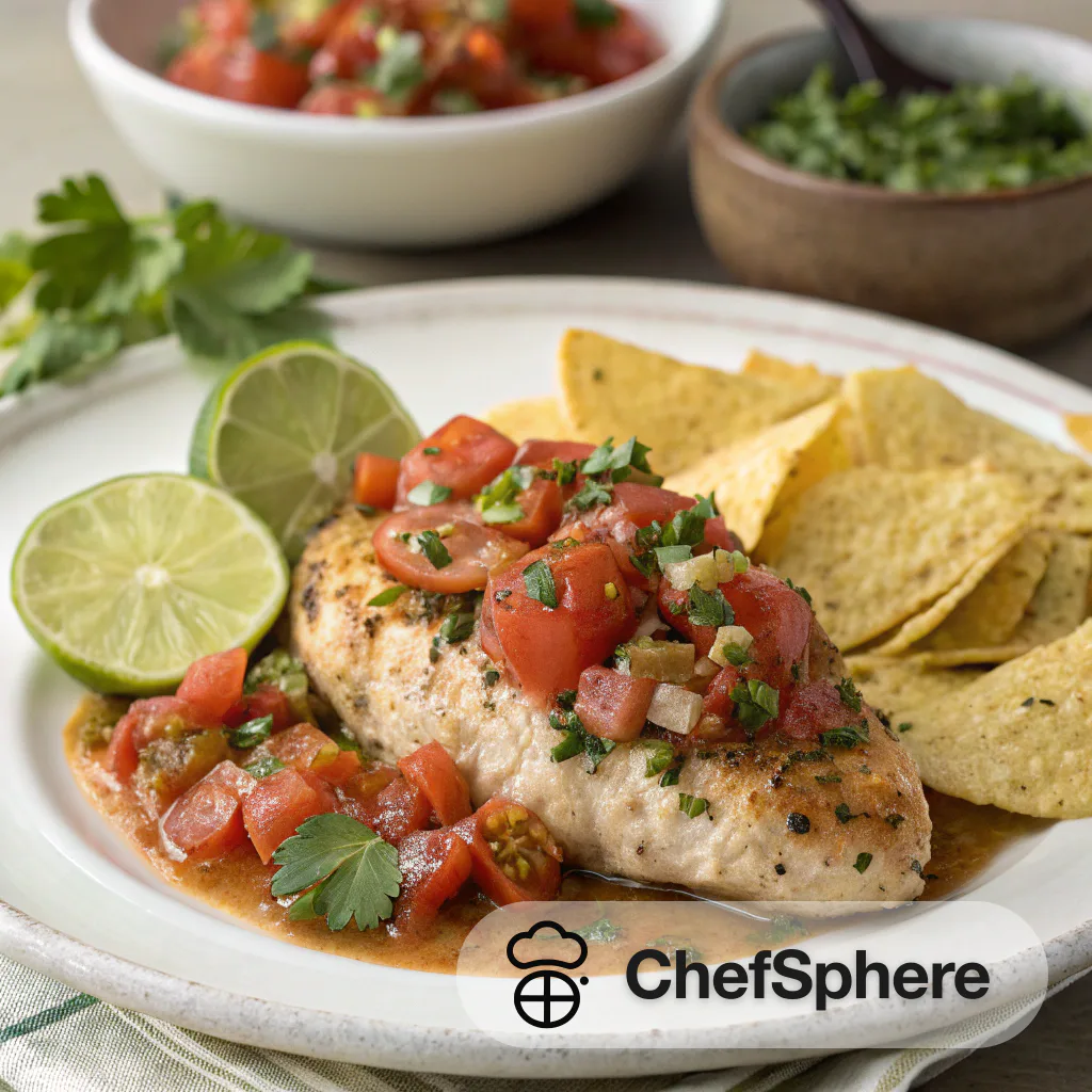 Cilantro Tomato Chicken Breasts Recipe