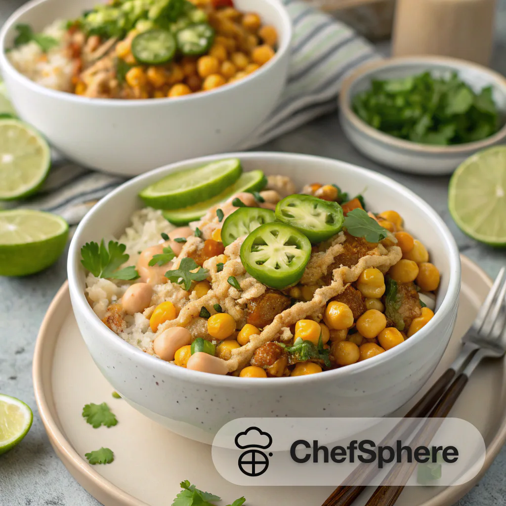 Miso Tahini Corn Chickpea Grain Bowls