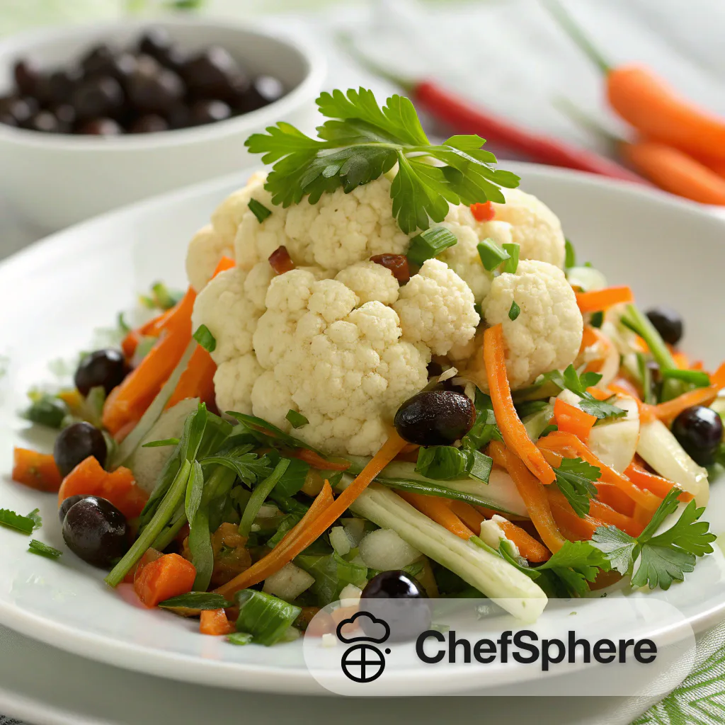 Zesty Crunchy Vegetable Salad Burst