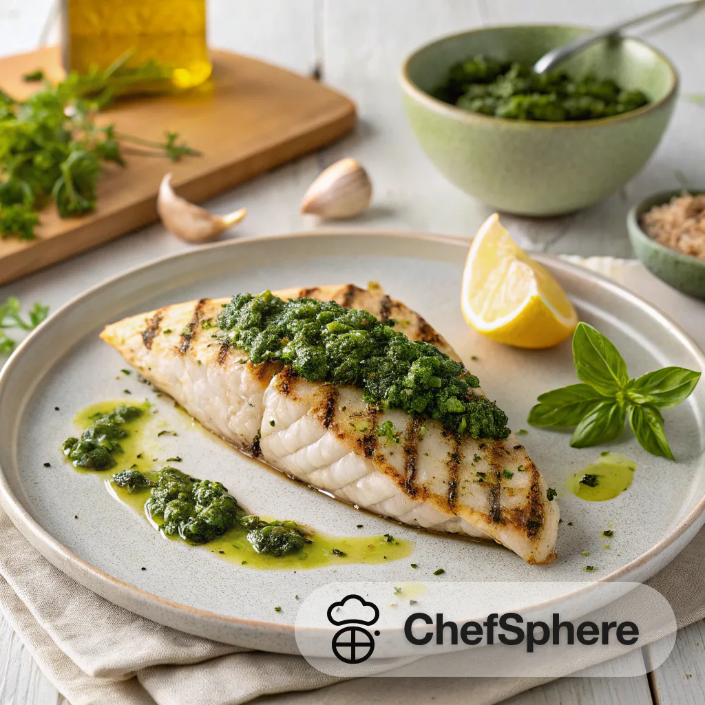 Zesty Herb Grilled Fish Drizzle